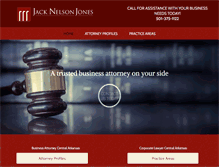 Tablet Screenshot of jacknelsonjones.com